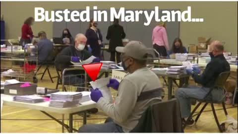 VOTER FRAUD Proof Maryland