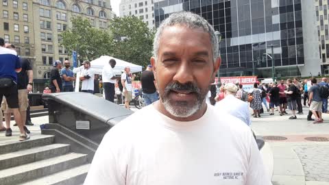 Medical Freedom March Brooklyn Bridge