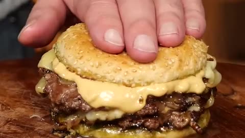 Mega Mac Daddy Burger