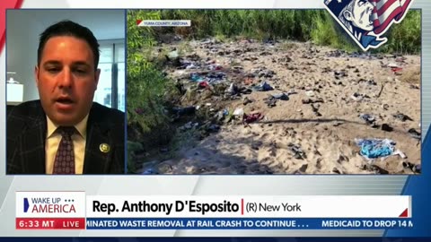 New York Rep. Anthony D'Esposito After Visiting Southern Border