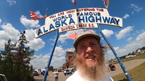 Part 4 Travel Vlog: From Juneau to Montana -- Dawson Creek, British Columbia