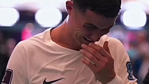 Christiano Ronaldo's disappointment when he lost the 2022 World Cup match