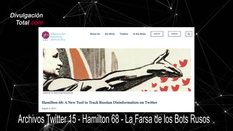 Archivos Twitter 15 - Hamilton 68 - La Farsa de los Bots Rusos