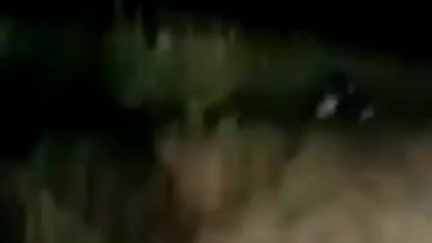 A ghost caught on the driver's camera