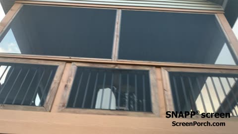SNAPP® screen Porch Screen Project Review - Darnellius from Illinois