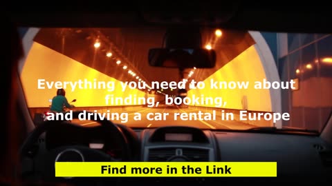 Everything you need to know about finding, booking, and driving a car rental in Europe