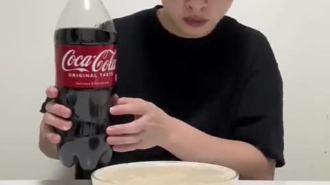 Coca-Cola and Mentos Experiment🤯 ~ This is Impossible🤔@MR. INDIAN HACKER @Crazy XYZ #shorts #viral