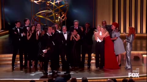 'The Bear' stars kiss after Emmy win for best comedy series