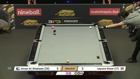 Omar Al Shaheen vs Jayson Shaw | 2022 Premier League Pool | Day 6 | Stage 2