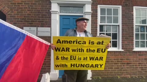 USA is at war with the EU & The EU is at war with Hungary.