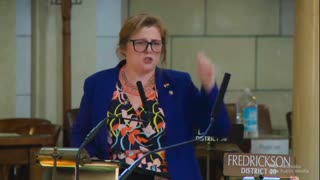 Nebraska Democrat Senator Machaela Cavanaugh Melts Down on Senate Floor Over Trans People