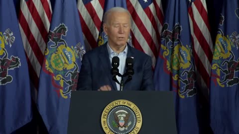 Il senile finto mascherato Biden perde alla grande