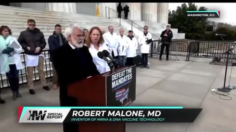 Dr. Robert Malone - Full Speech at "Defeat the Mandates" Washington, DC 1/23/22