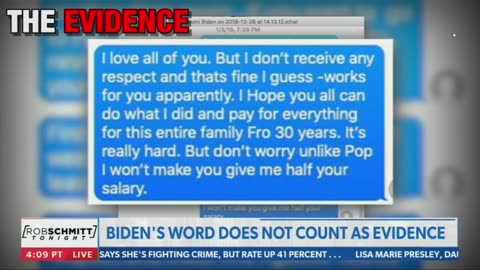 The Media’s Big Lie: ‘No Evidence’ Against President Biden