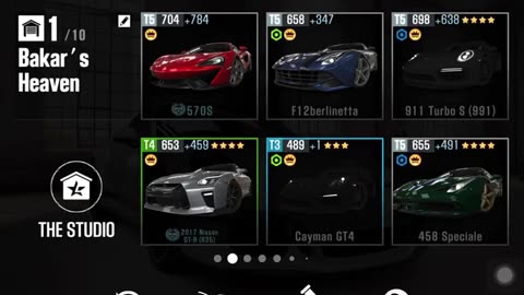 CSR2 Garage 1 Overview