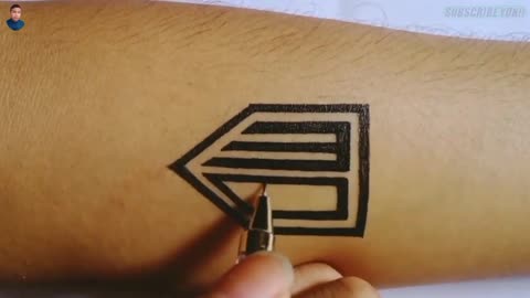 How To Make Simple Tattoos By Pen