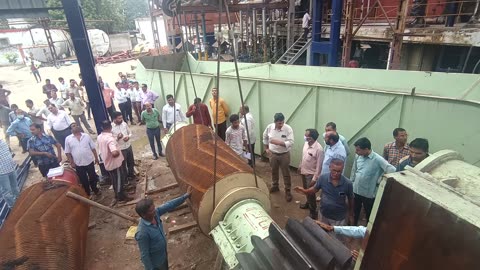 Feed roller poojan (sugar factory)