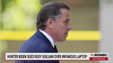 BREAKING: Hunter Biden sues Rudy Giuliani over laptop