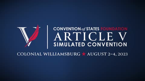 Announcing a Simulated Article V Convention: Coming August 2023