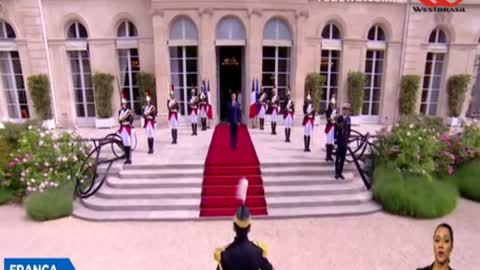 Emmanuel Macron toma posse para segundo mandato na França