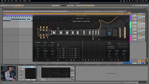 Will Hatton - Metal Trap BEAT with virtual Guitar from AmpleSound.net