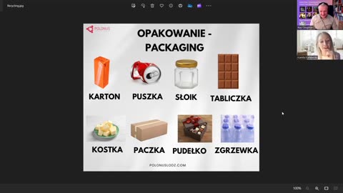 Polish Vocabulary – Packagings and Containers