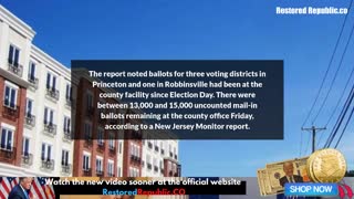 Missing Ballots Found in New Jersey County