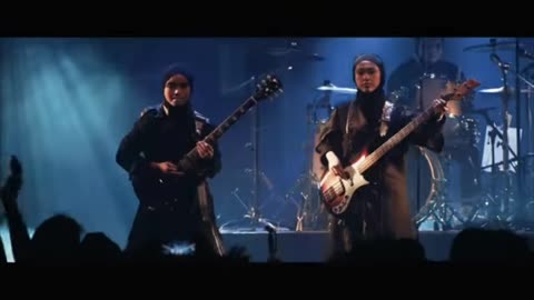 VOB Indonesian hijab metal band "SUNDANESE INSTRUMENTAL" in metal live perform