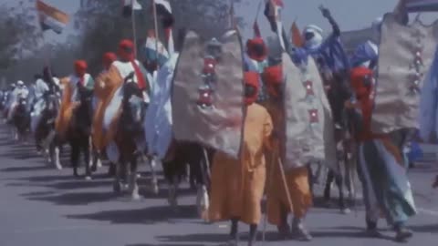 Libyan Leader Muammar Gaddafi Completes His West African Tour With Visit To Niger - March 1974