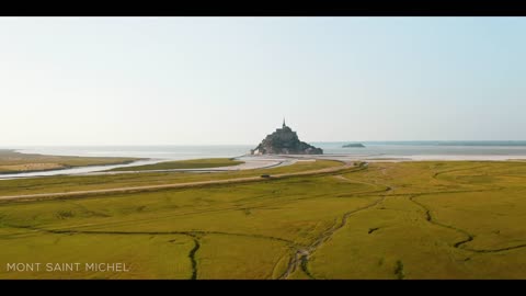 4K Bretagne Island | 3 Hours Drone Travel Fly
