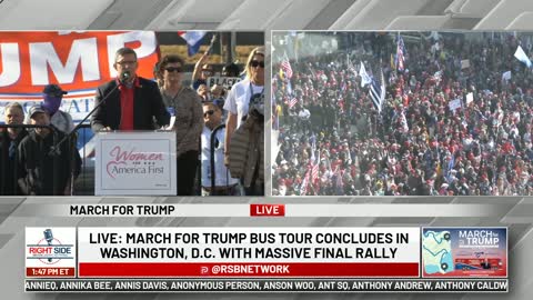 Gen. Michael Flynn Full Speech at March for Trump Rally in DC 12/12/20