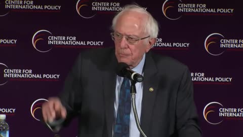 Bernie Sanders criticise the USA's support to Israel
