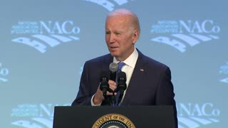 Joe Biden delivers keynote address at the National Association of Counties - Tuesday February 14, 2023