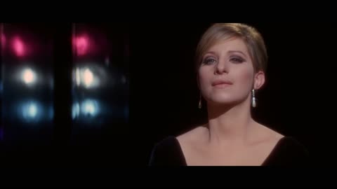 Barbra Streisand Funny Girl 1968 My Man remastered 4k