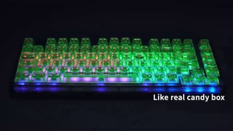 Oshid Amber: The First Mechanical Keycaps Set with 3D Legend