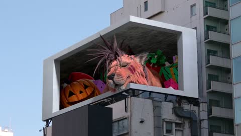 FINAL FANTASY VII REMAKE INTERGRADE - Red XIII 3D Billboard Video