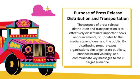 How are Press Releases Distributed and Transportation