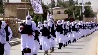 Taliban parade through Qalat City in a show of strength