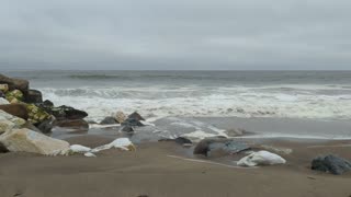 Clam Clouds and Powerful Waves