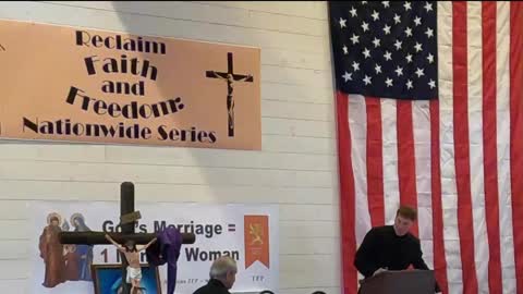 Fr. James Altman Palm Sunday - Reclaim Faith & Freedom Rally - Catholic Resiliency