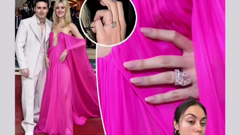 Celebrity engagement rings Nicola Peltz Beckham & Brooklyn Beckham