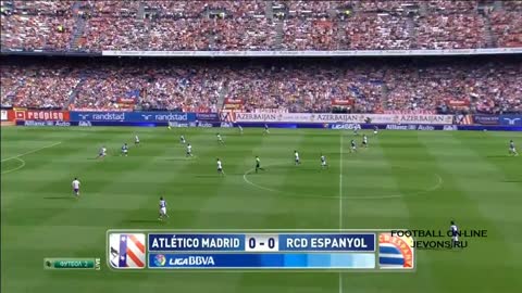 Atletico Madrid - Espanyol 2- 0 All Goals & Highlights [19-10-2014][HD]