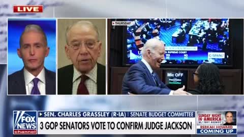 Sen. Charles Grassley: I CAN'T say that there WASN'T any CONSULTATION