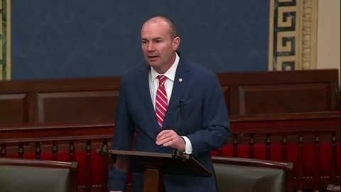 Senator Mike Lee is halting the Senate work