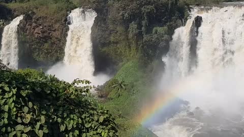 Amazing water fall