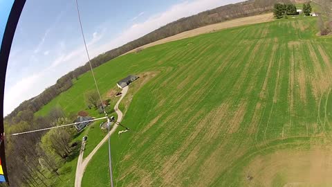 GoPro Camera mounted to a Top of the Line Hawaiian sports kite.