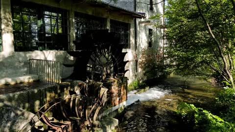 Old Watermill meditation -Zen Music with Water Sounds Peaceful Ambience for Spa, Yoga and Relaxation