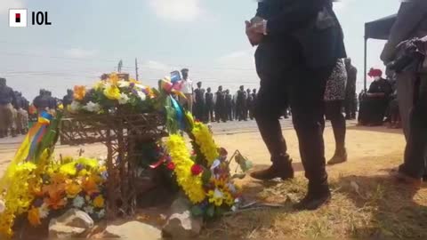 Officials pay tribute to Joburg Mayor Jolidee Matongo with wreath-laying ceremony