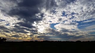 Awesomely Cool Time Lapse Sunset 10-26-18