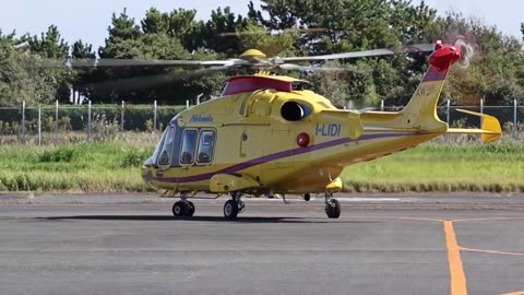 The Leonardo AW169 Landing in Tokyo